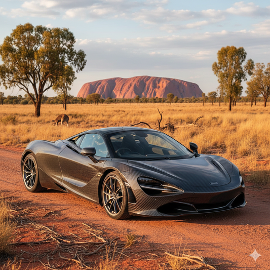 a carbon fiber vinyl wraped car in australia 