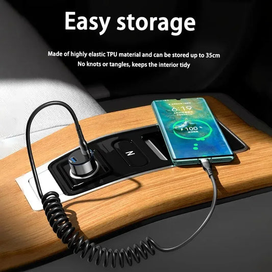 Car USB Type C/Type C to Type C/USB