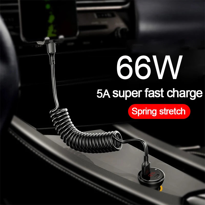 Car USB Type C/Type C to Type C/USB
