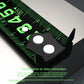 Zero correction ruler hook with measurement details on a dark background