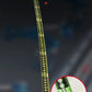 Measurement tape being used with a close-up of the measurement scale.