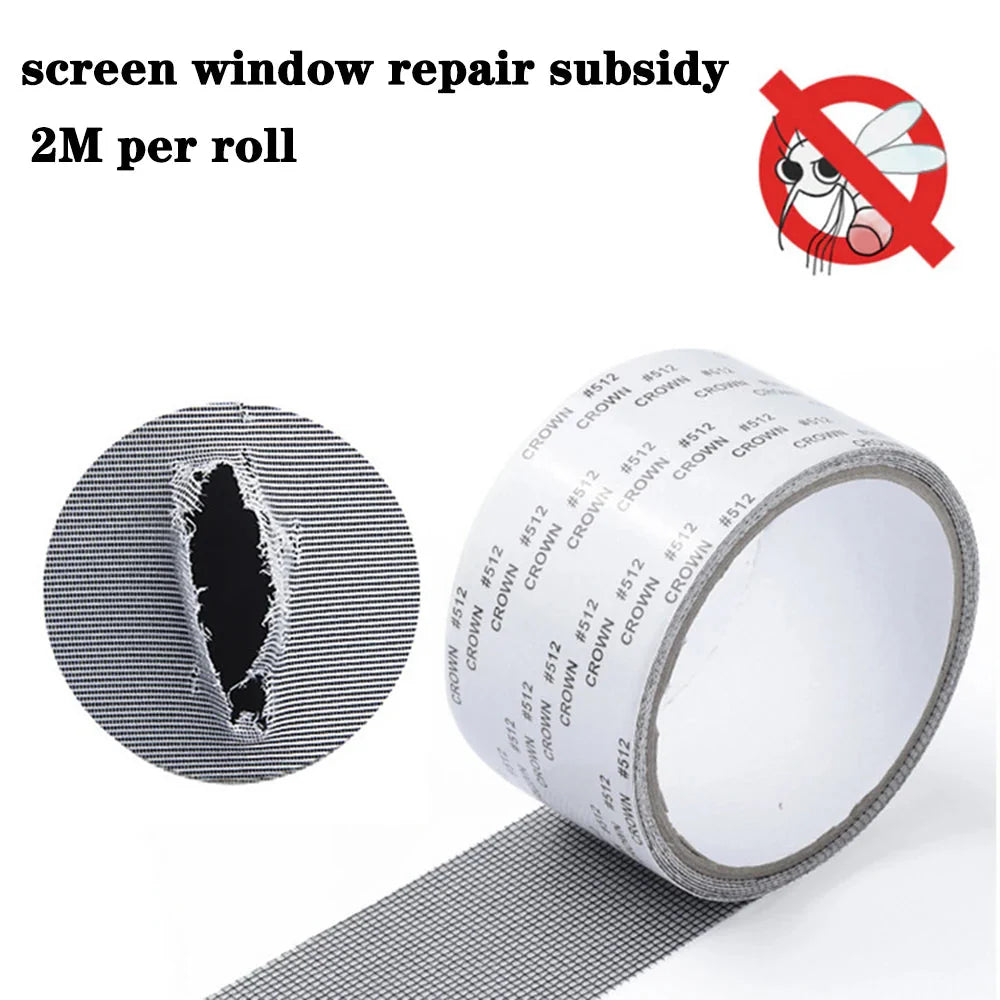 Self Adhesive Roll Window Screen Repair Tape